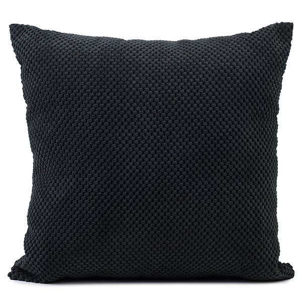 Kissenbezug Sven Typ A - Polyester - Schwarz - 40 x 40 cm