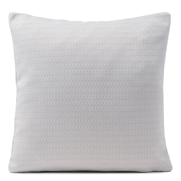 Kissenhülle Dacapo - Polyester - Silber - 50 x 50 cm