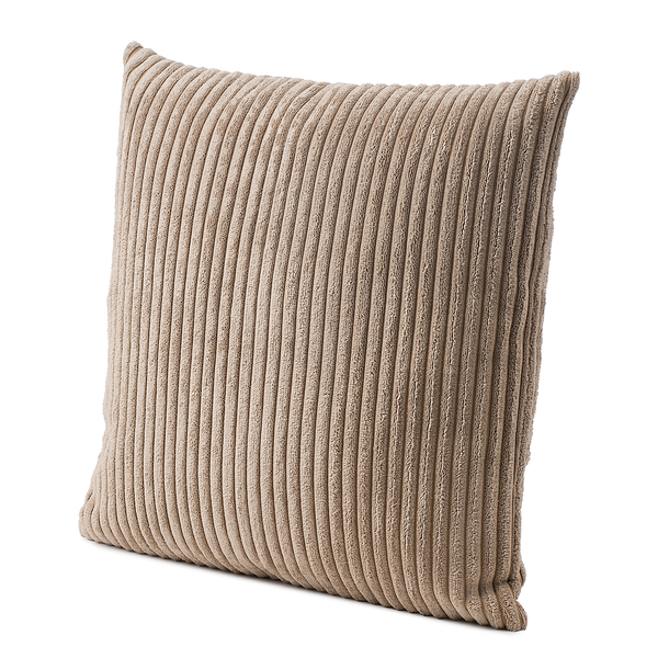 Kissenbezug Anafi - Polyester - Taupe - 50 x 50 cm