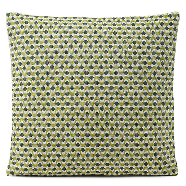 Kissenhülle Quantico - Baumwolle / Polyester - Grün - 40 x 40 cm