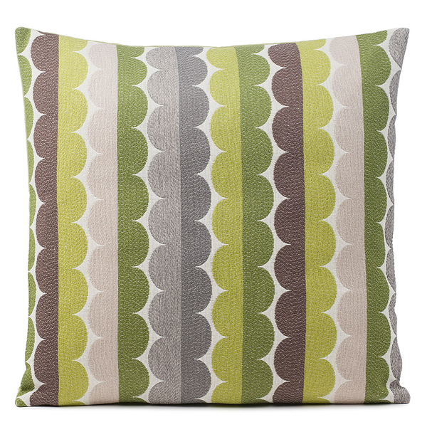 Kissenhülle Otello - Baumwolle / Polyester - Grün - 50 x 50 cm
