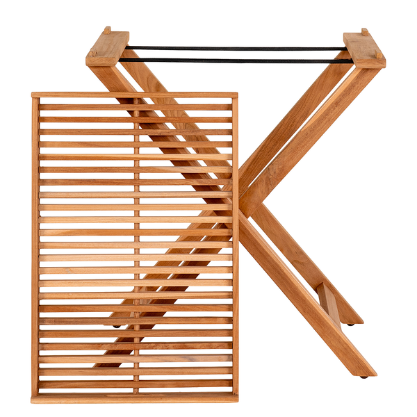 Massiver Tabletttisch Lhegri - Teak