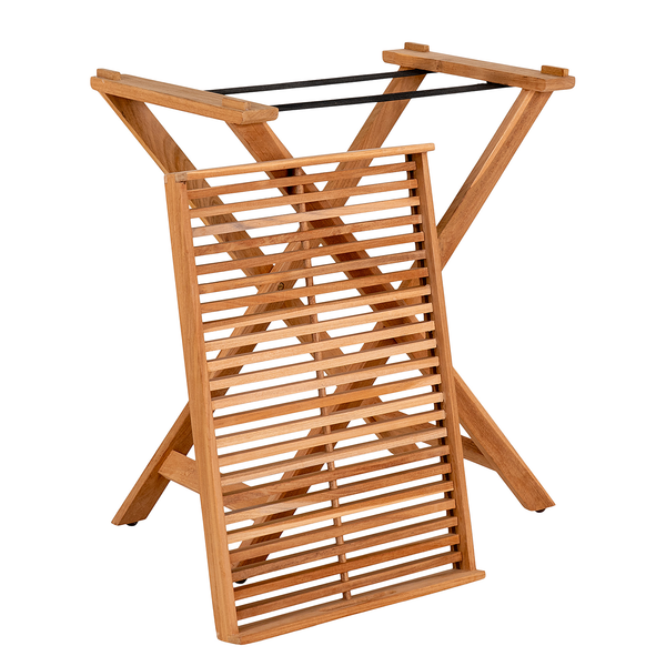 Massiver Tabletttisch Lhegri - Teak