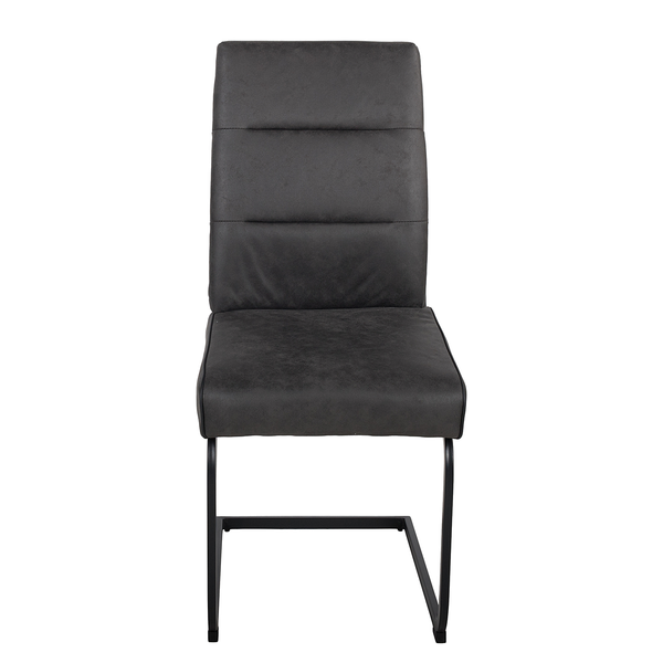 Freischwinger Marga - Grau - Microfaser - 46 x 100 x 63 cm