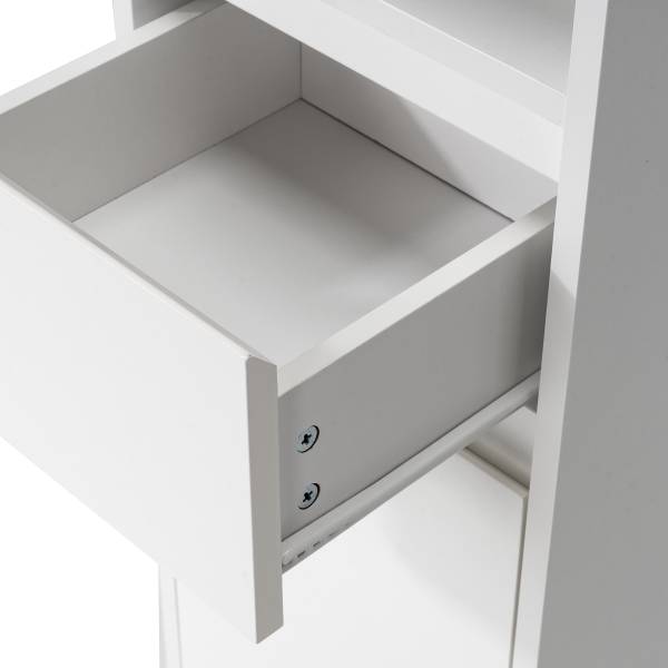 Unterschrank Gergov mit Fach - Weiß