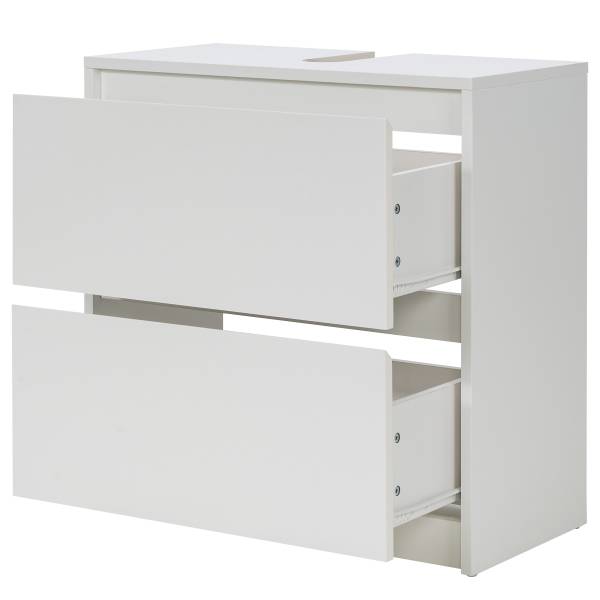Waschbeckenunterschrank Gergov - Weiß