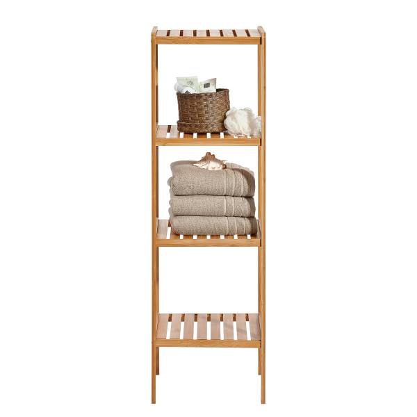 Massives Regal Taemot - Bambus - Höhe: 110 cm