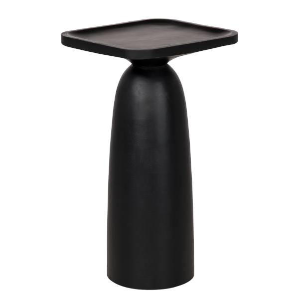 Massiver Beistelltisch BOUZZ Small - Mango Schwarz