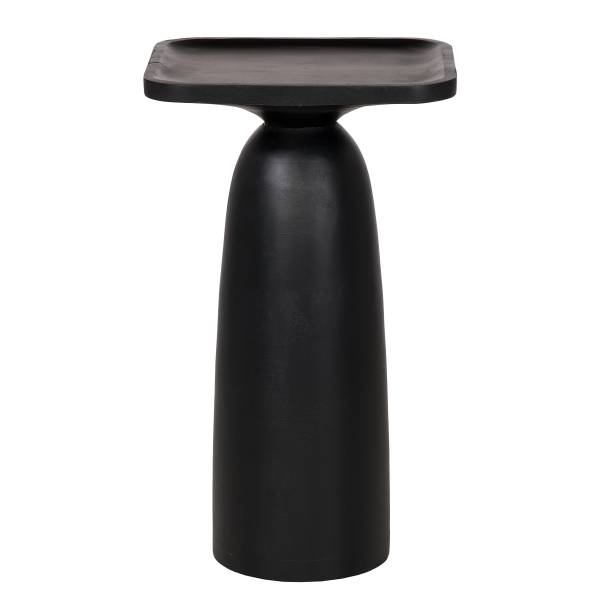 Massiver Beistelltisch BOUZZ Small - Mango Schwarz