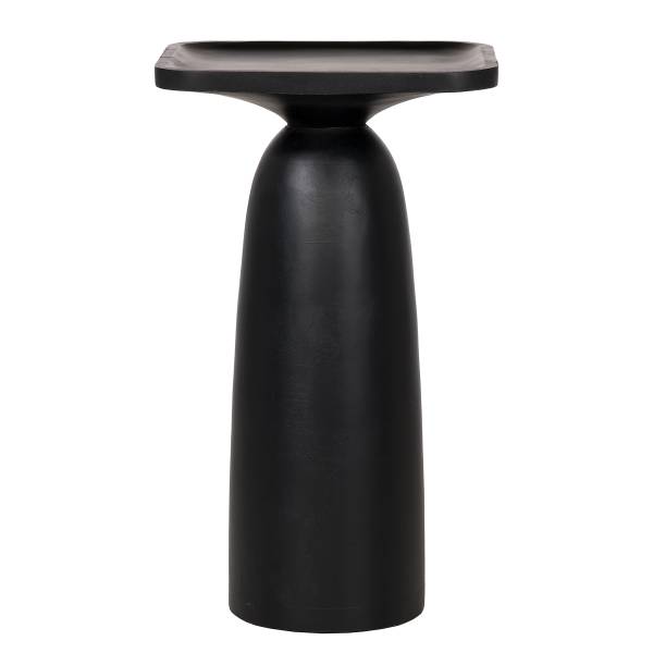 Massiver Beistelltisch BOUZZ Small - Mango Schwarz
