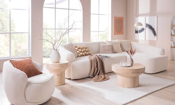 Massiver Couchtisch SPUNK - Mango