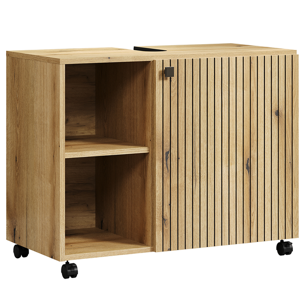 Waschbeckenunterschrank Bliss 2 Fächer - Eiche Evoke Dekor