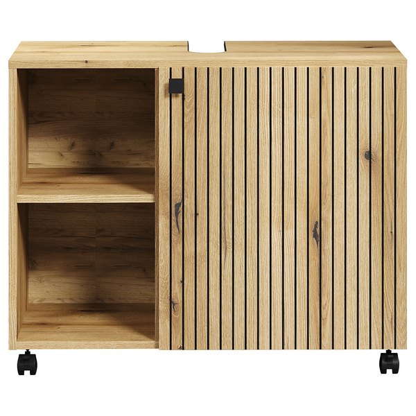 Waschbeckenunterschrank Bliss 2 Fächer - Eiche Evoke Dekor