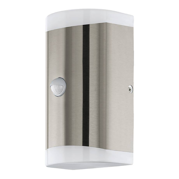 LED-Wandleuchte Carpinera - Polycarbonat / Edelstahl - 2-flammig