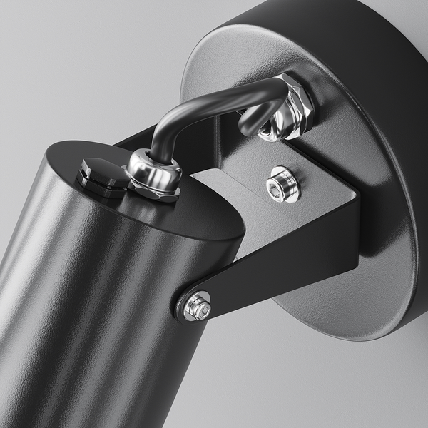 Wandleuchte Scope - Aluminium - 1-flammig