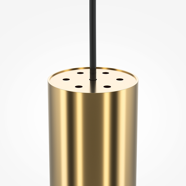Pendelleuchte Pro Focus - Aluminium - 1-flammig - Messing