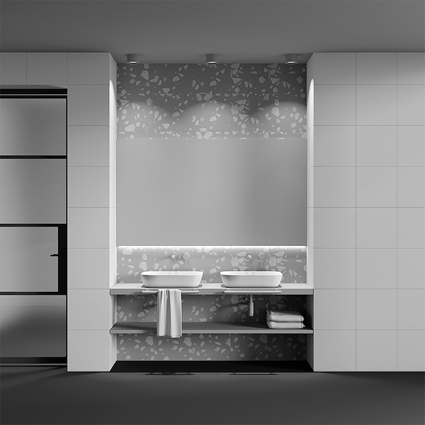 LED-Deckenleuchte Hydra - Aluminium - 1-flammig