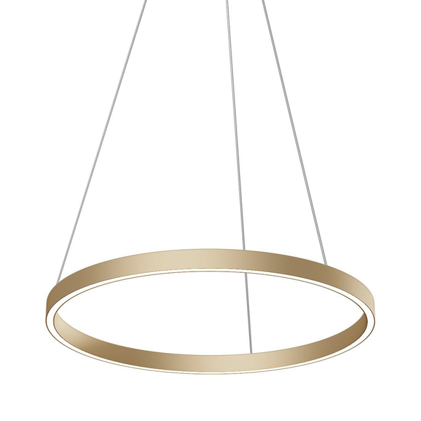 LED-Pendelleuchte Rim - Aluminium - 1-flammig