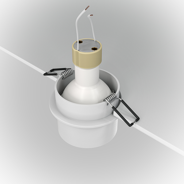 Einbauleuchte Reif - Aluminium - 1-flammig