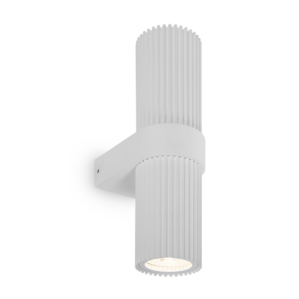 Wandleuchte Dynamics - Aluminium - 2-flammig