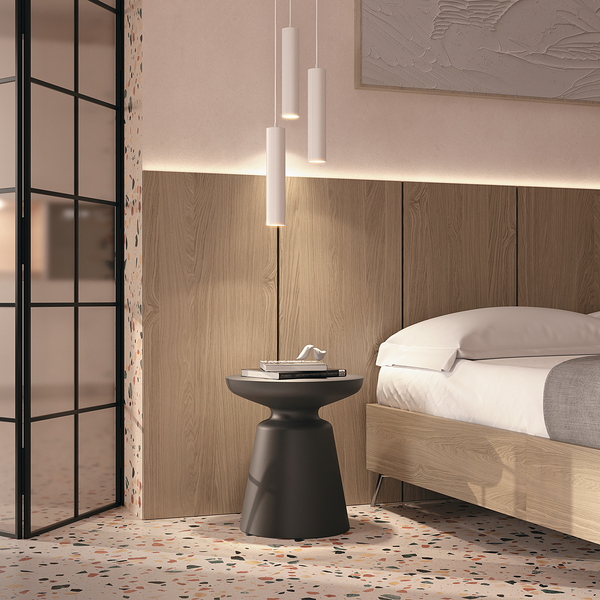 Pendelleuchte Focus - Aluminium - 1-flammig