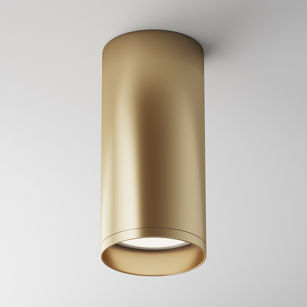 Deckenleuchte Focus - Aluminium - 1-flammig