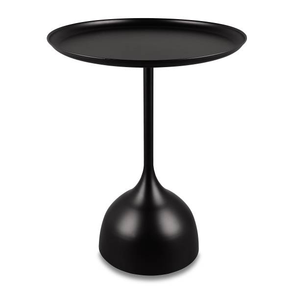 Beistelltisch Tirsit Typ B - Metall - Schwarz