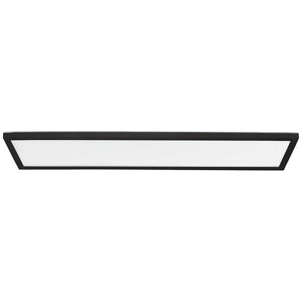 LED-Deckenleuchten Sorell - Polypropylen - 1-flammig - Schwarz