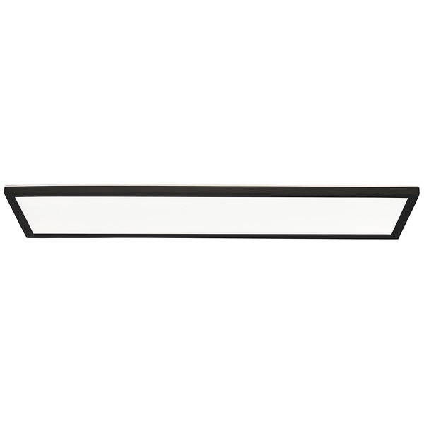 LED-Deckenleuchten Sorell - Polypropylen - 1-flammig - Schwarz