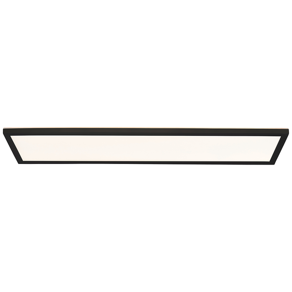 LED-Deckenleuchten Sorell - Polypropylen - 1-flammig - Schwarz