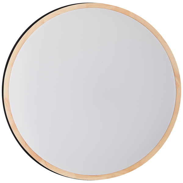 LED-Deckenleuchten Baarlo Typ A - Gummibaum massiv / Eisen - 1-flammig - Durchmesser: 50 cm