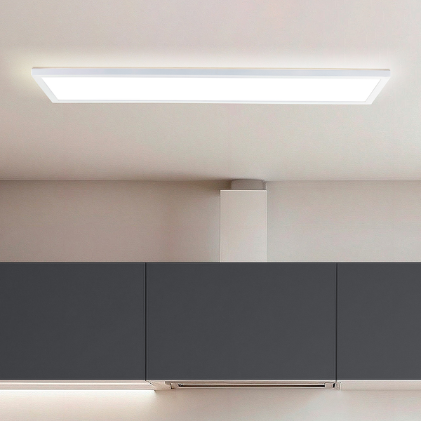 LED-Deckenleuchten Sorell - Polypropylen - 1-flammig - Weiß