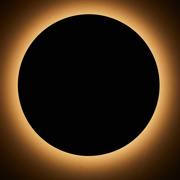 LED-Wandleuchten Shadow Typ A - Aluminium - 1-flammig