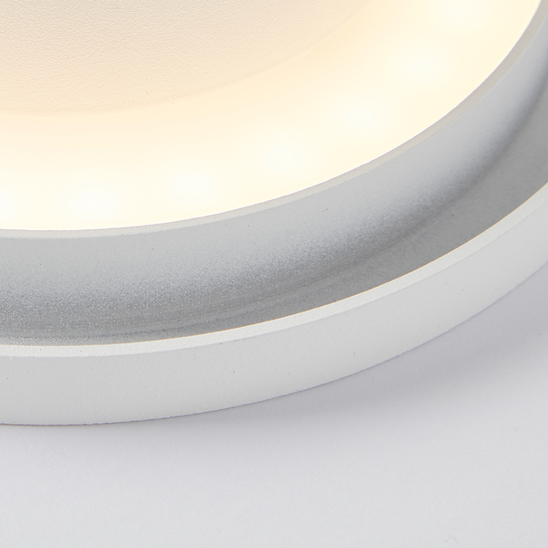 LED-Wandleuchten Shadow Typ A - Aluminium - 1-flammig