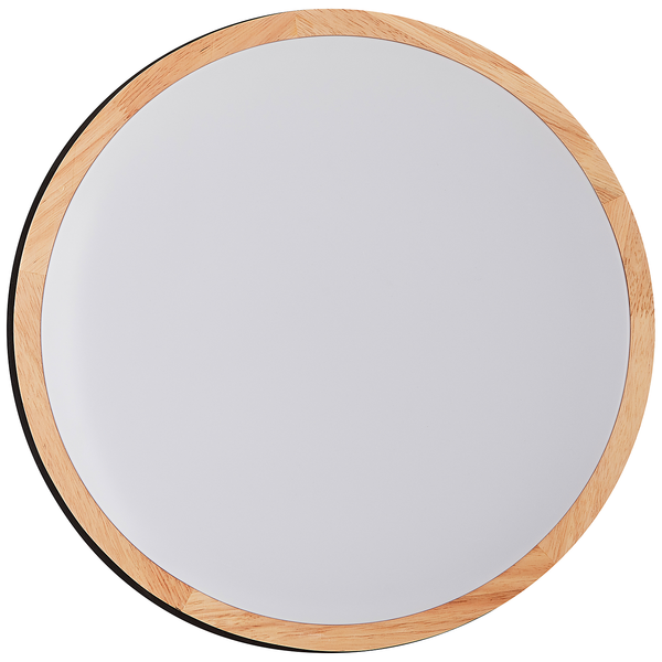LED-Deckenleuchten Baarlo Typ A - Gummibaum massiv / Eisen - 1-flammig - Durchmesser: 35 cm