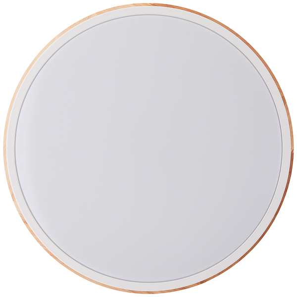 LED-Deckenleuchten Baarlo Typ B - Gummibaum massiv / Eisen - 1-flammig - Durchmesser: 35 cm