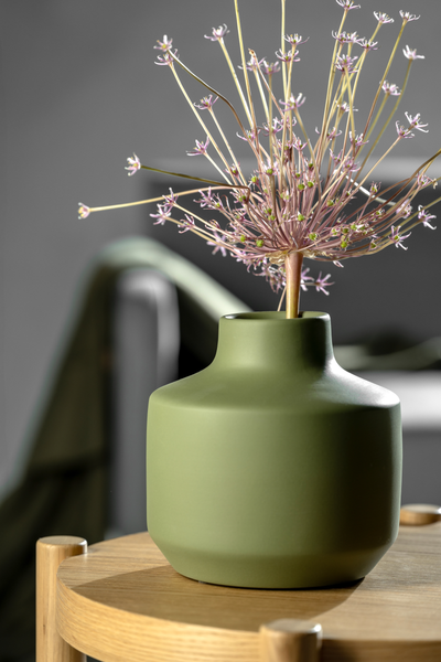 Vase Milano Typ A - Keramik - Grün
