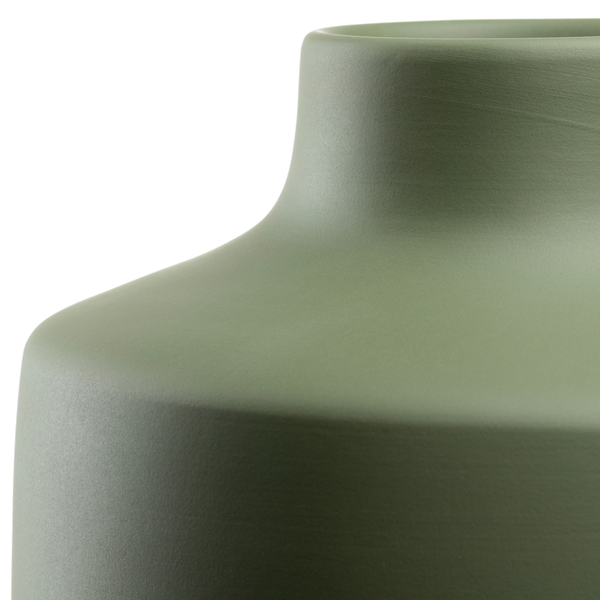 Vase Milano Typ A - Keramik - Grün