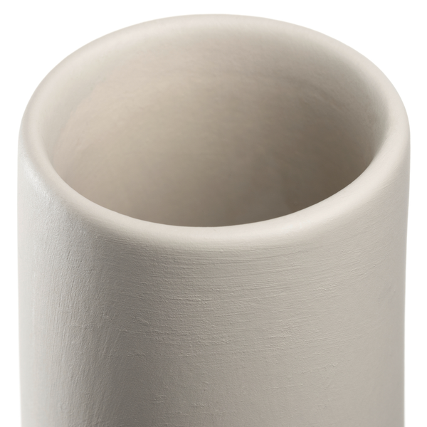 Vase Milano Typ D - Keramik - Beige