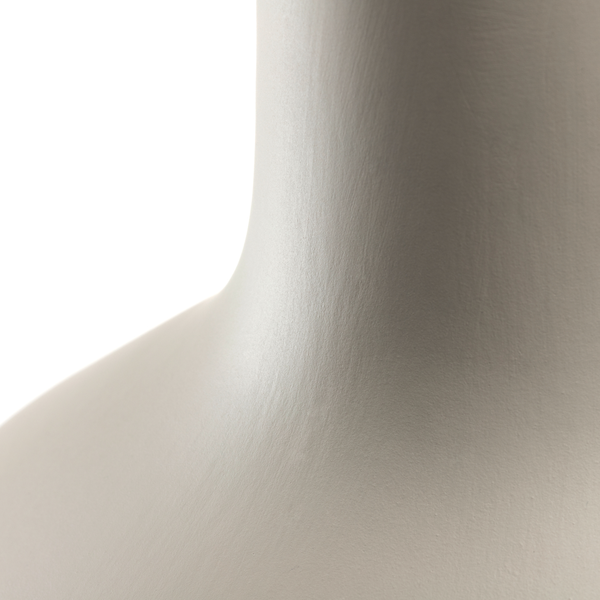 Vase Milano Typ D - Keramik - Beige