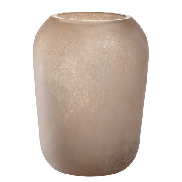 Vase Trogolo Typ A - Farbglas - Beige