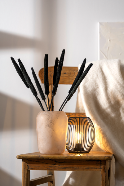 Vase Trogolo Typ A - Farbglas - Beige