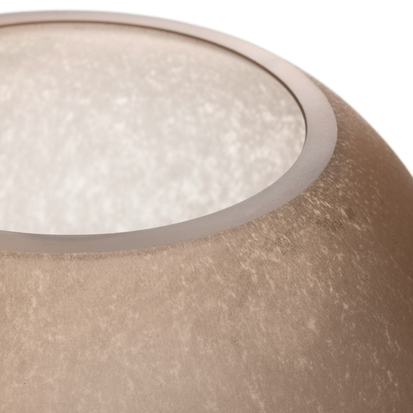 Vase Trogolo Typ A - Farbglas - Beige