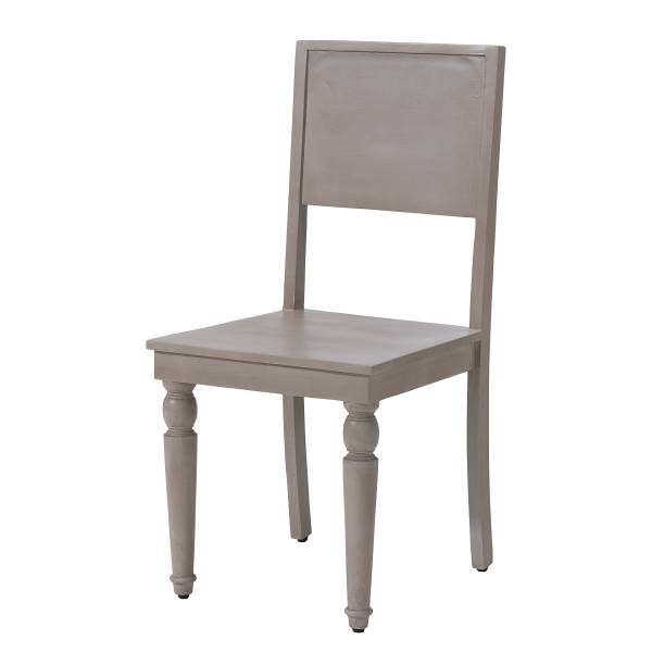 Massiver Stuhl LUNDHA - Mango massiv - Mango Braun