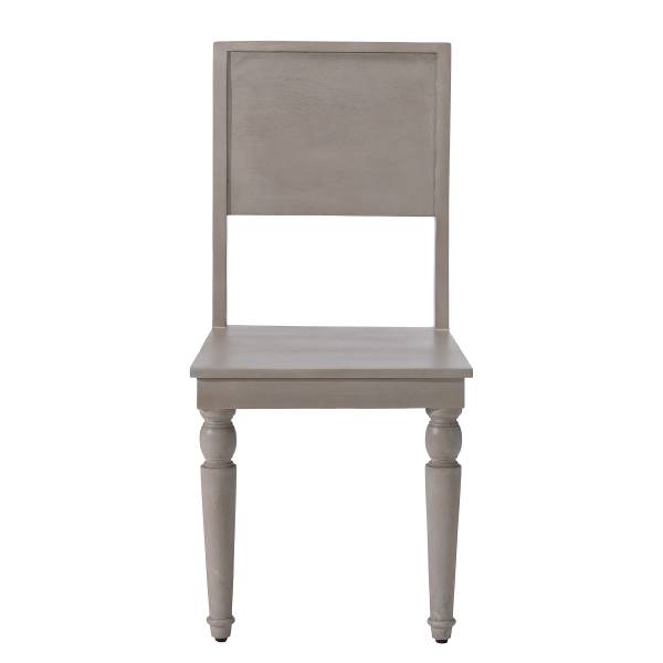 Massiver Stuhl LUNDHA - Mango massiv - Mango Braun