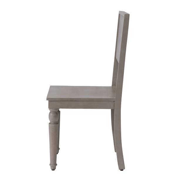 Massiver Stuhl LUNDHA - Mango massiv - Mango Braun