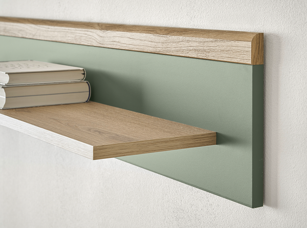 Wandboard Ammes - Salbei / Eiche Evoke Dekor