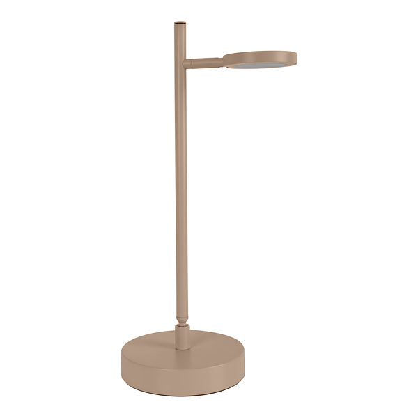 LED-Tischleuchte Lupa - Aluminium - 1-flammig - Beige