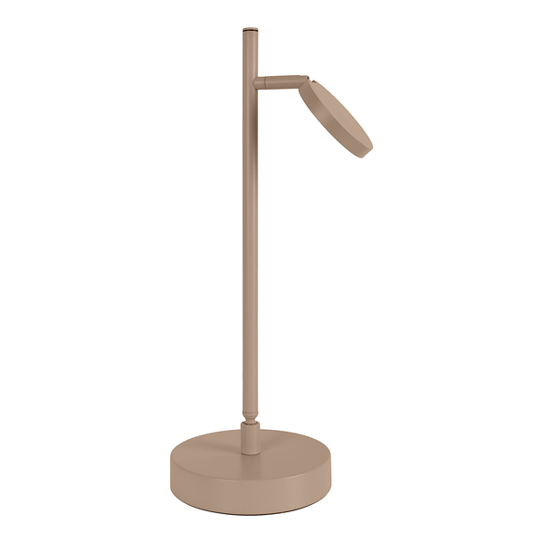 LED-Tischleuchte Lupa - Aluminium - 1-flammig - Beige