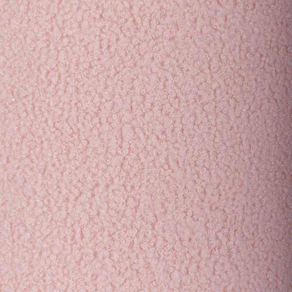 Tischleuchte Fluffy - Mischgewebe / Eisen - 1-flammig - Pink